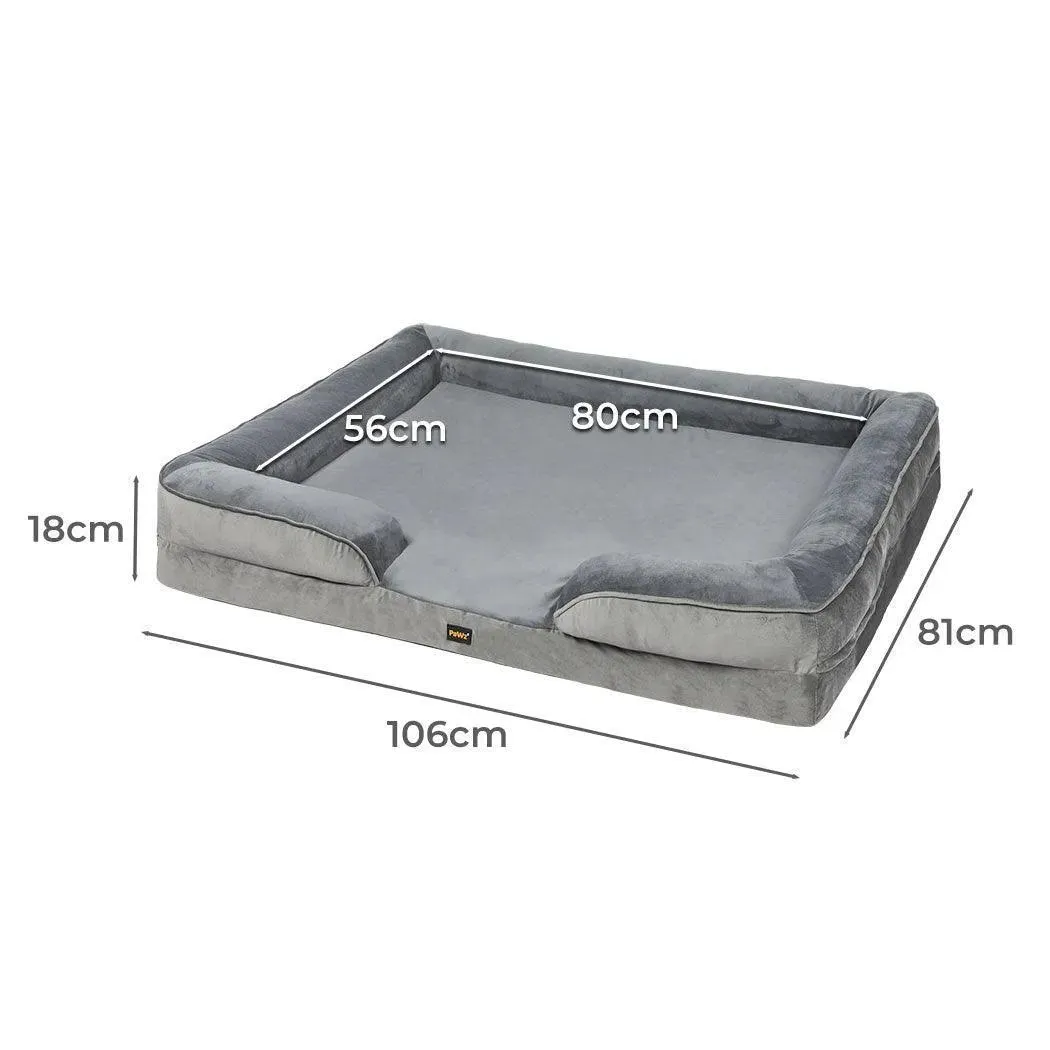 PaWz Premium Memory Foam Pet Sofa Bed