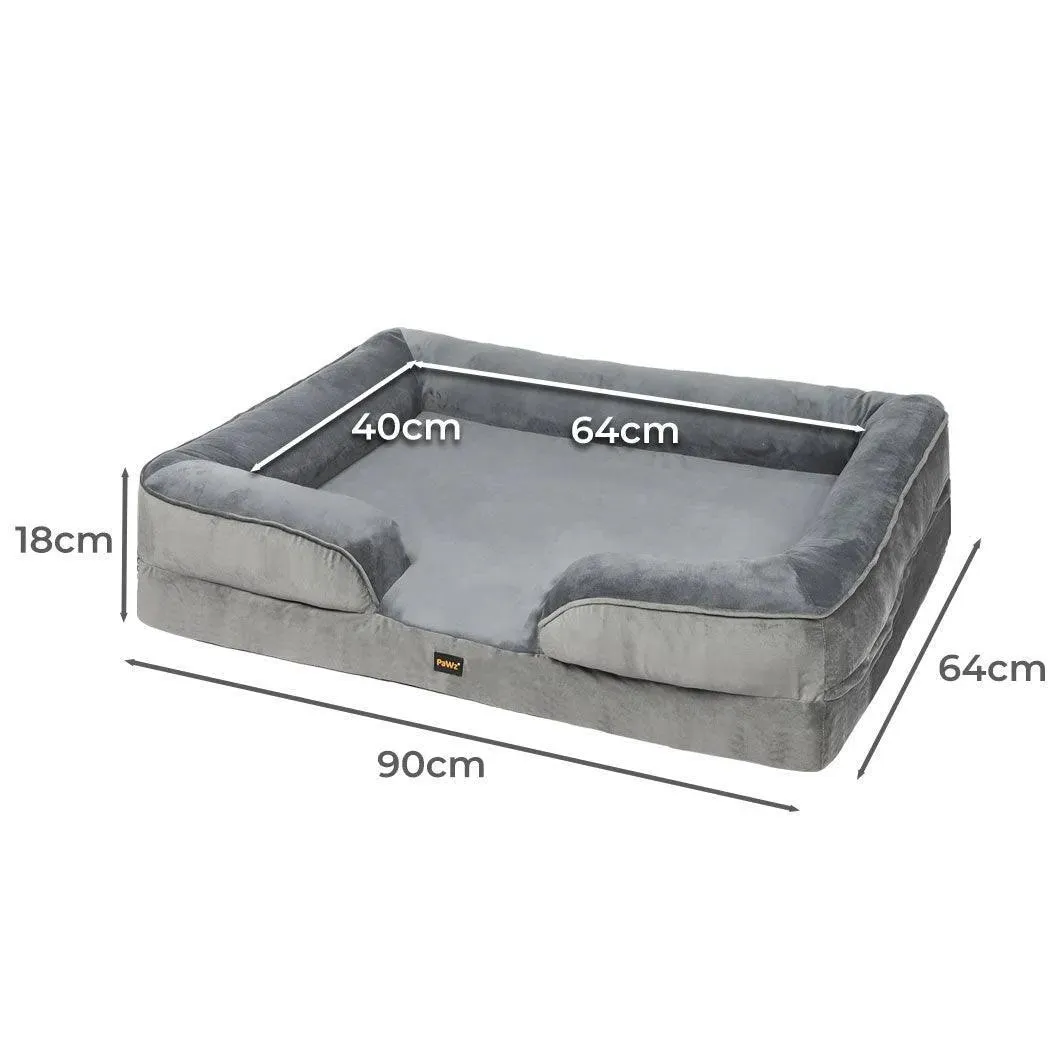 PaWz Premium Memory Foam Pet Sofa Bed