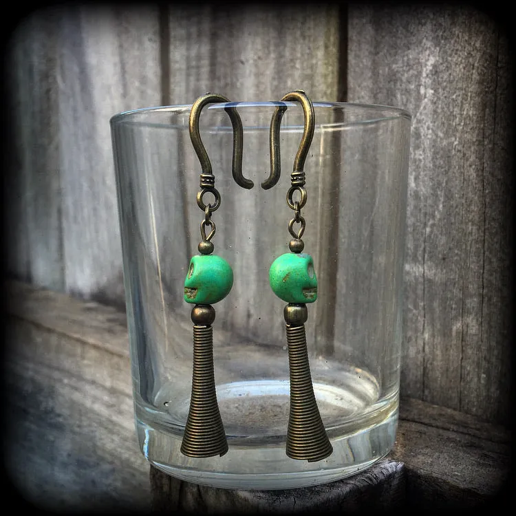 Poppett earrings-Day of the Dead earrings