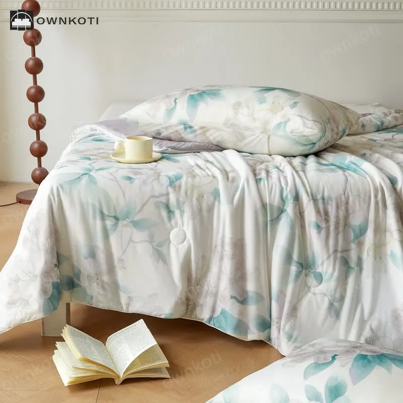 Refresh Floral Cooling Breathable Quilt