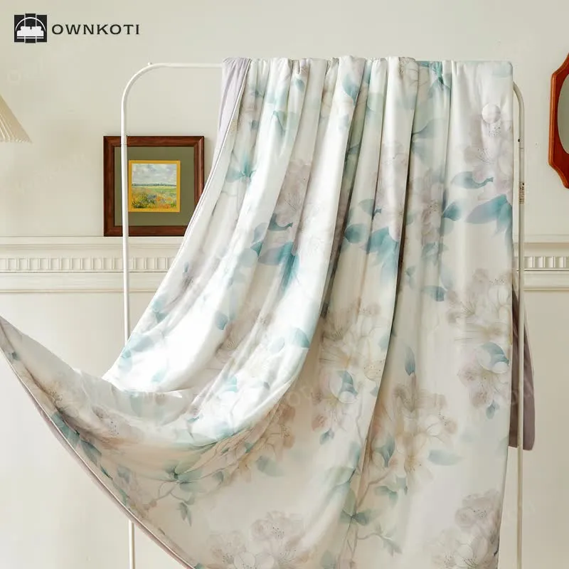 Refresh Floral Cooling Breathable Quilt
