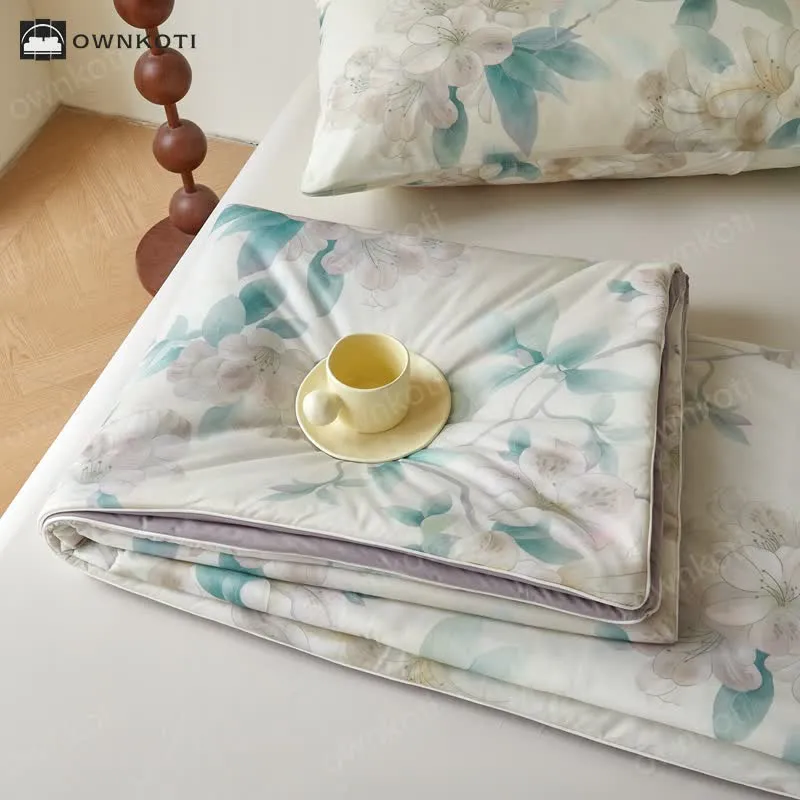 Refresh Floral Cooling Breathable Quilt