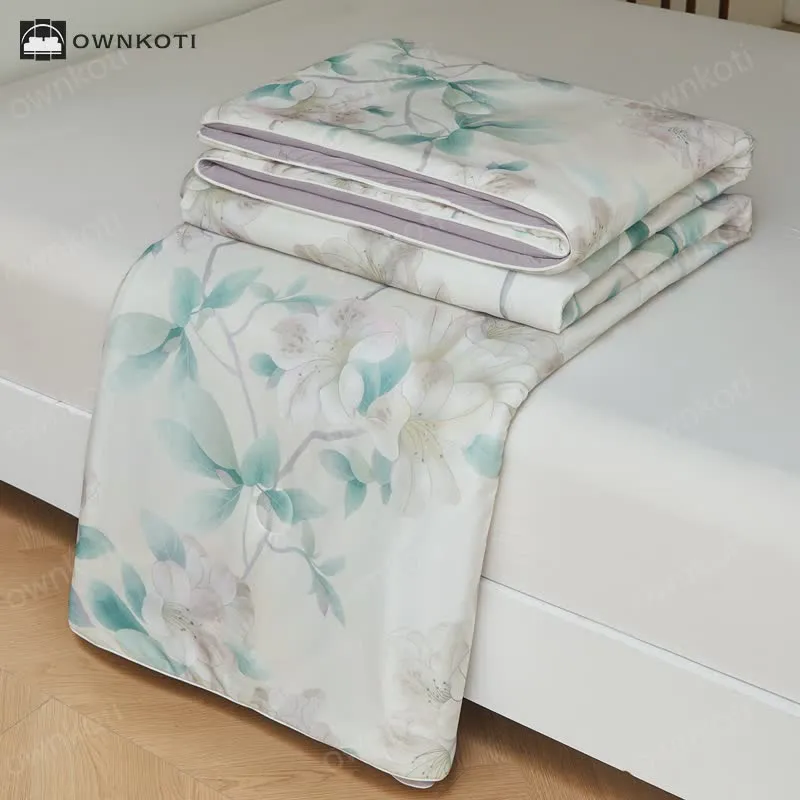 Refresh Floral Cooling Breathable Quilt