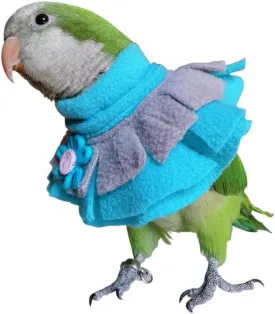 RRRIOT Parrot Neck Collar Pet Anti-bite Picking Feather Healing Protective Neck Cover Collar for Birds (4XL)