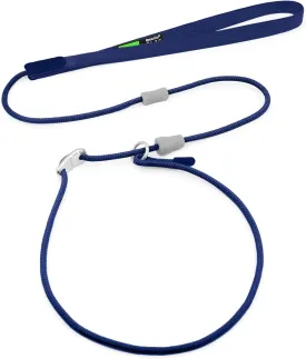 Slip Leads for Dogs,Top Speed Training Dog Leash,2-in-1 Slip Collar Dog Training Lead & Collar,6ft Thin Slip Lead,Small Medium or Large Dogs(Blue1.8M Long)