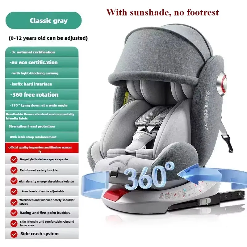SpinSafe 360° Rotating Car Seat