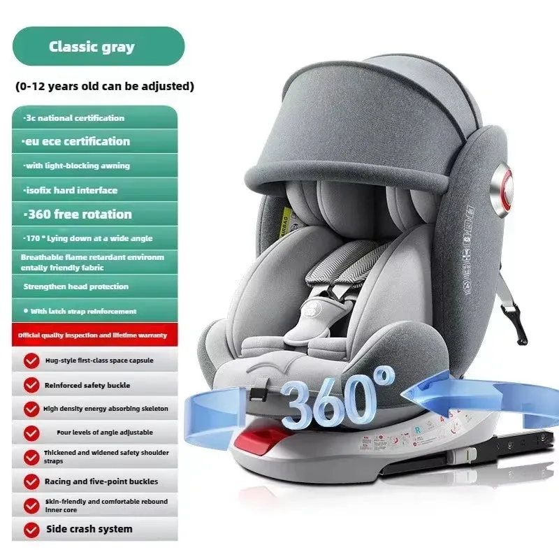 SpinSafe 360° Rotating Car Seat