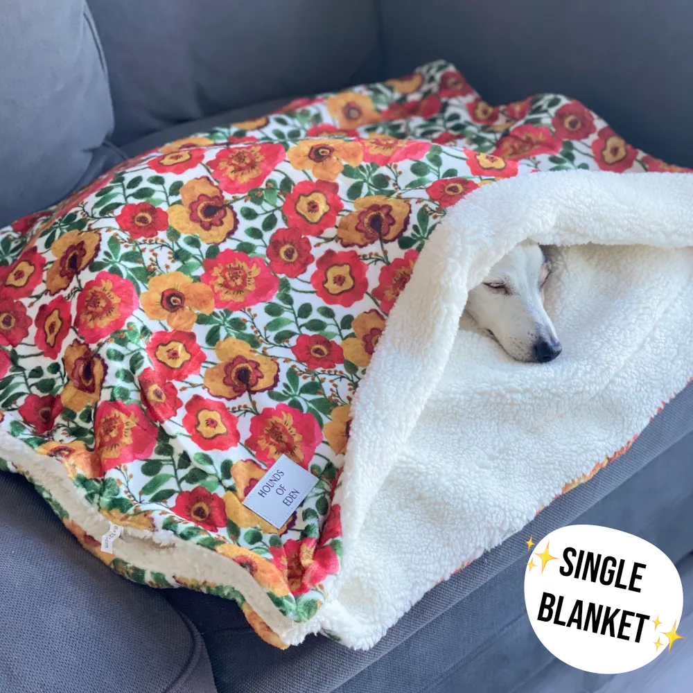 Steel Leopard Snuggle Blanket