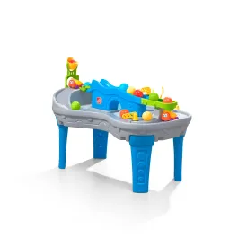 Step2 Ball Buddies Truckin' & Rollin' Play Table STEM & Ball Toy with 12 Accessory Toys for Toddlers