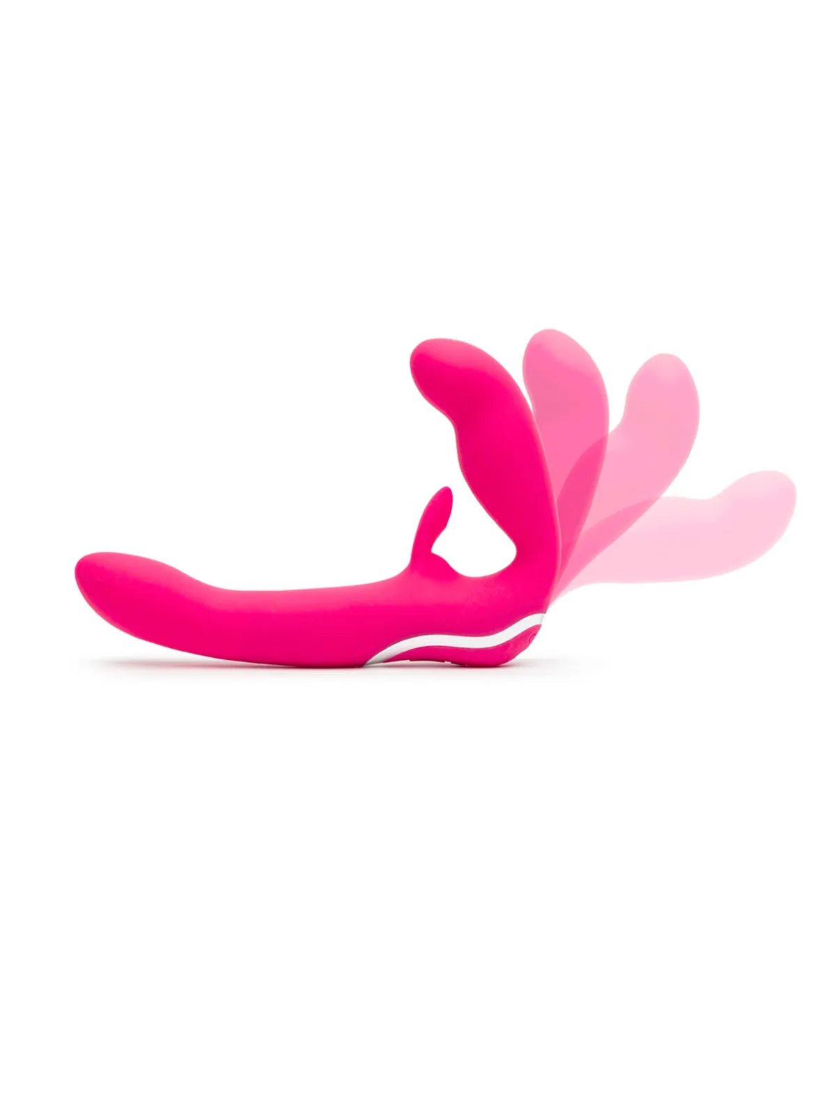 Strapless Strap On Rabbit Vibe | Happy Rabbit
