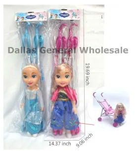 Toy Strollers With Baby Doll Set Wholesale