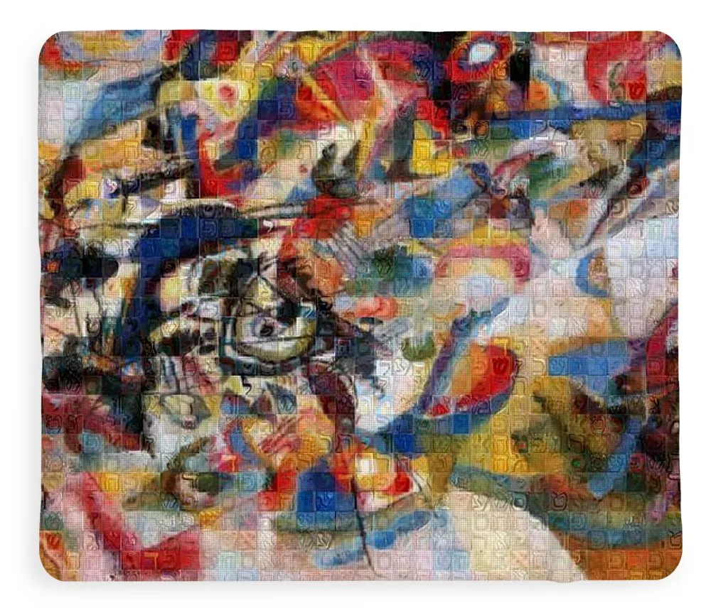 Tribute to Kandinsky - 1 - Blanket