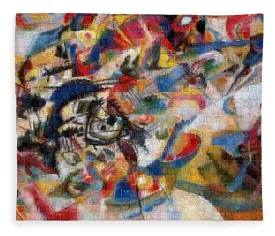 Tribute to Kandinsky - 1 - Blanket