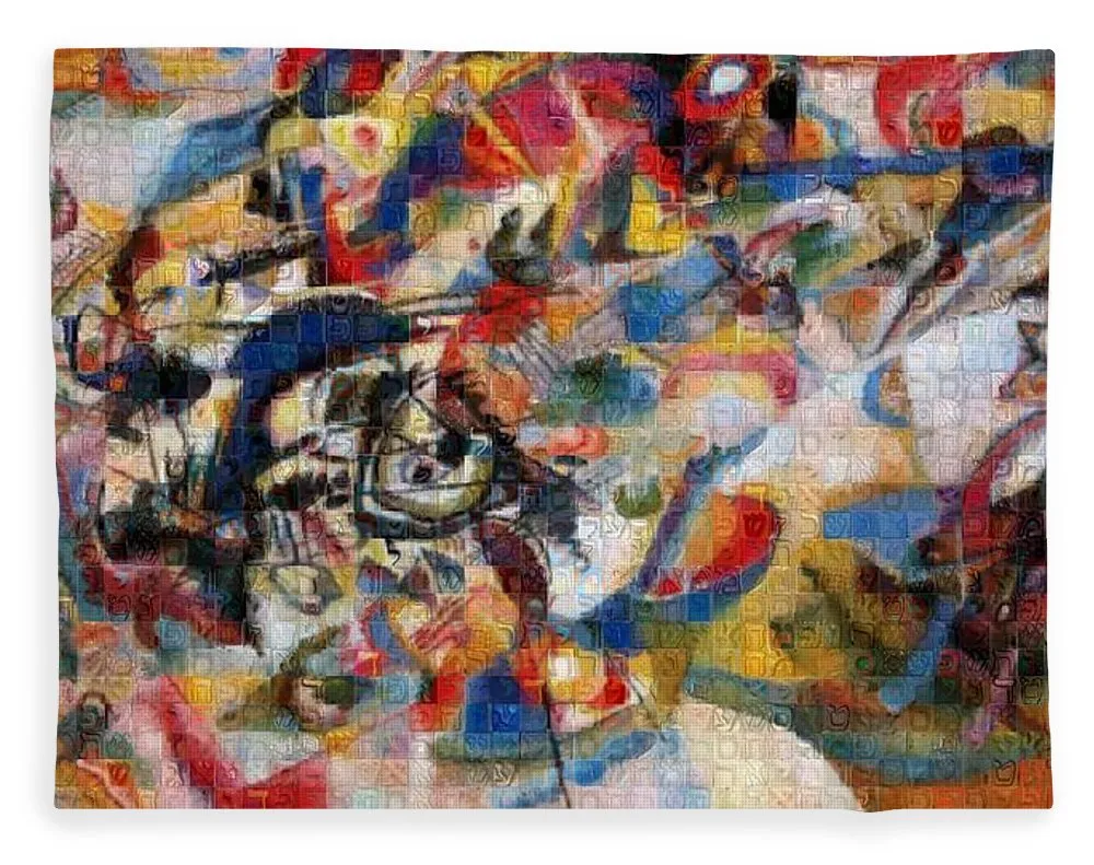 Tribute to Kandinsky - 1 - Blanket