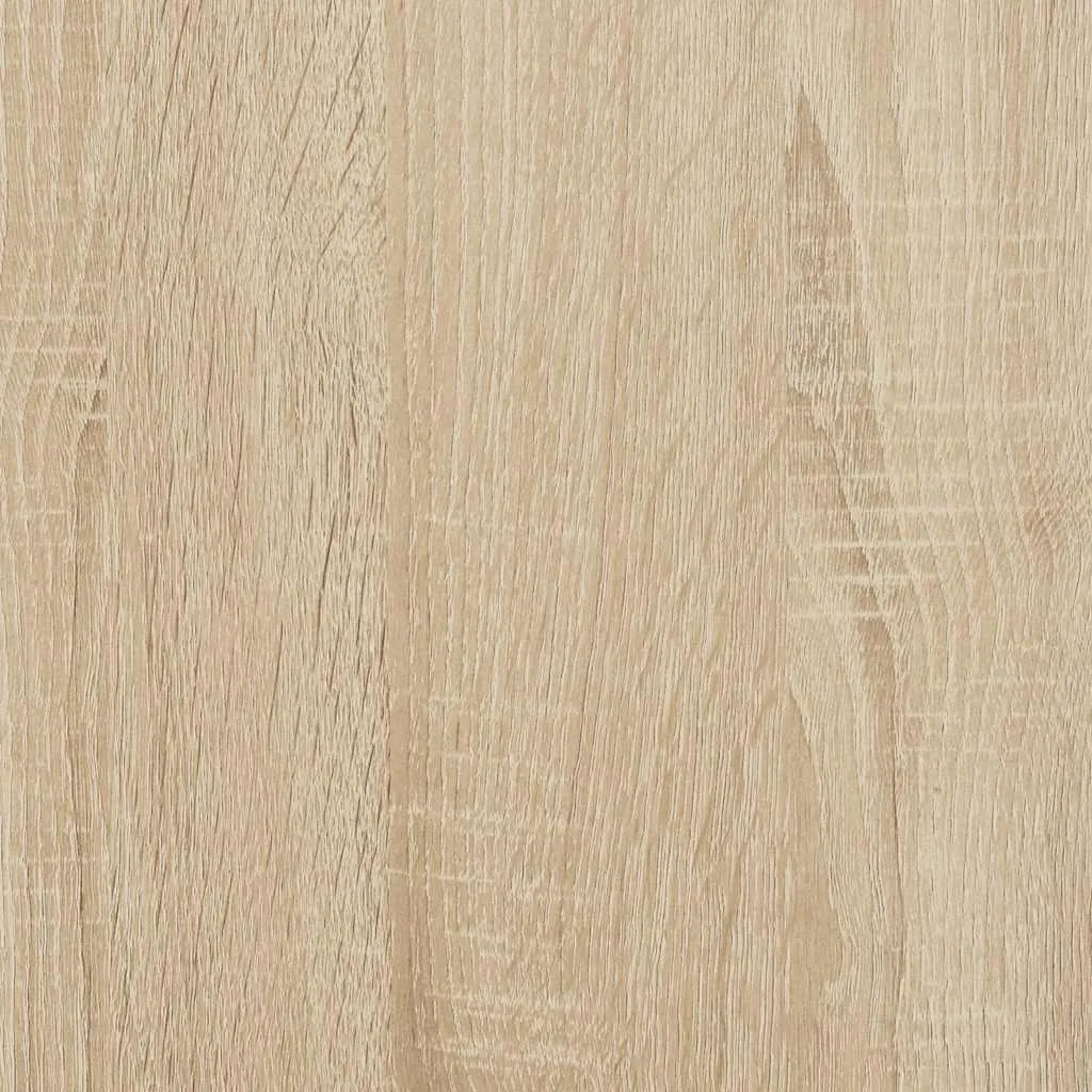 vidaXL Wall Shelves 2 pcs Sonoma Oak 100x16.5x16.5 cm Engineered Wood