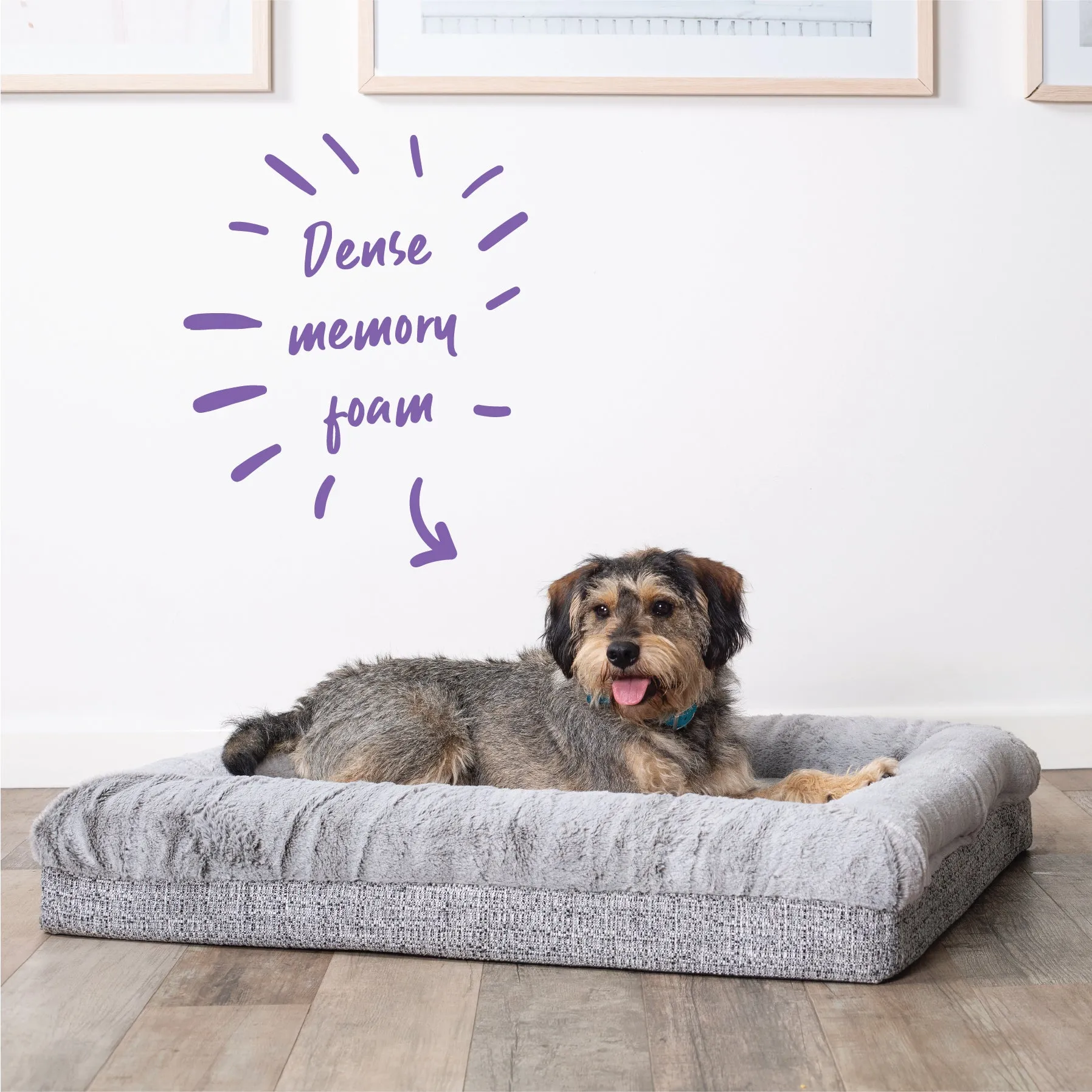 Wombat Plush Dog Bed