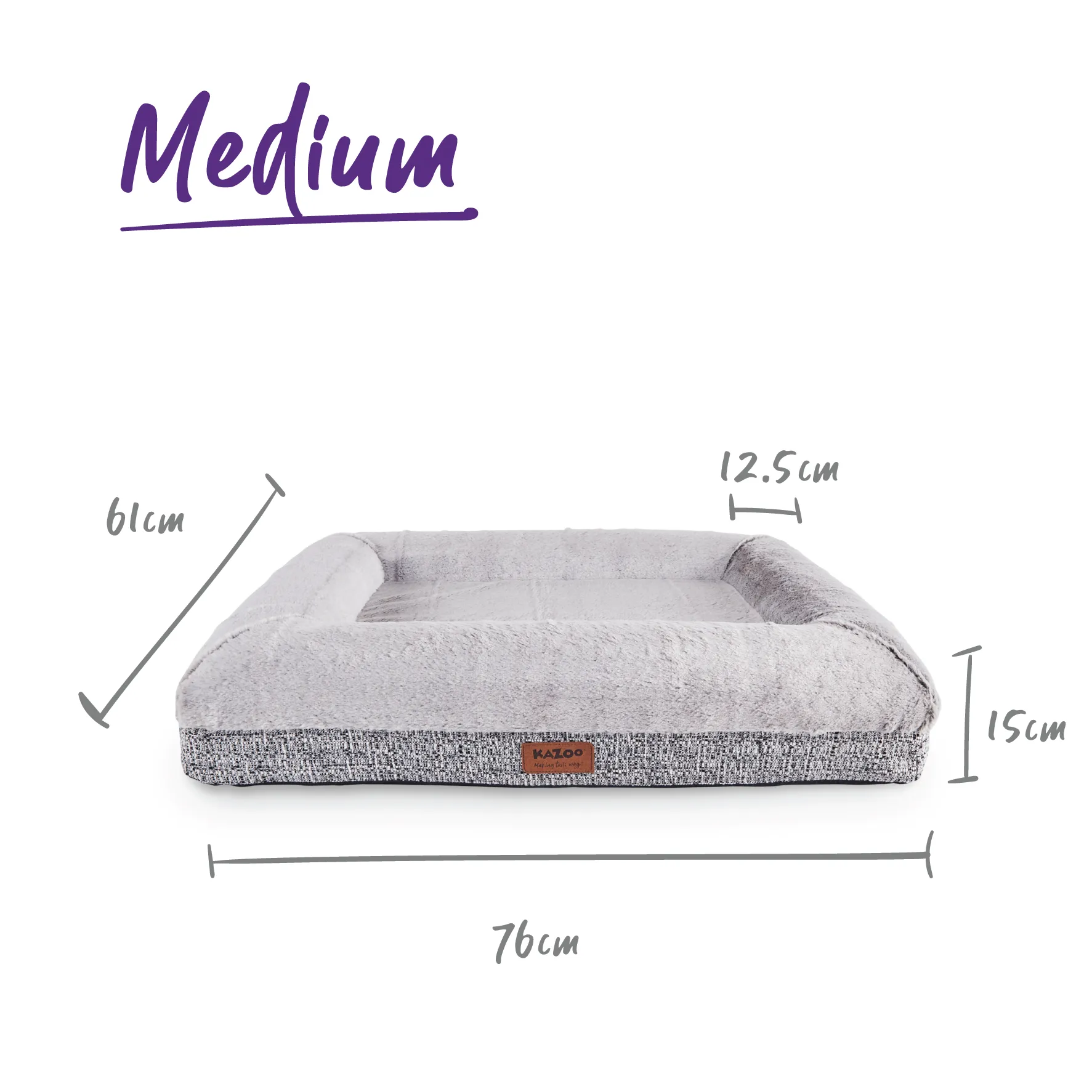 Wombat Plush Dog Bed