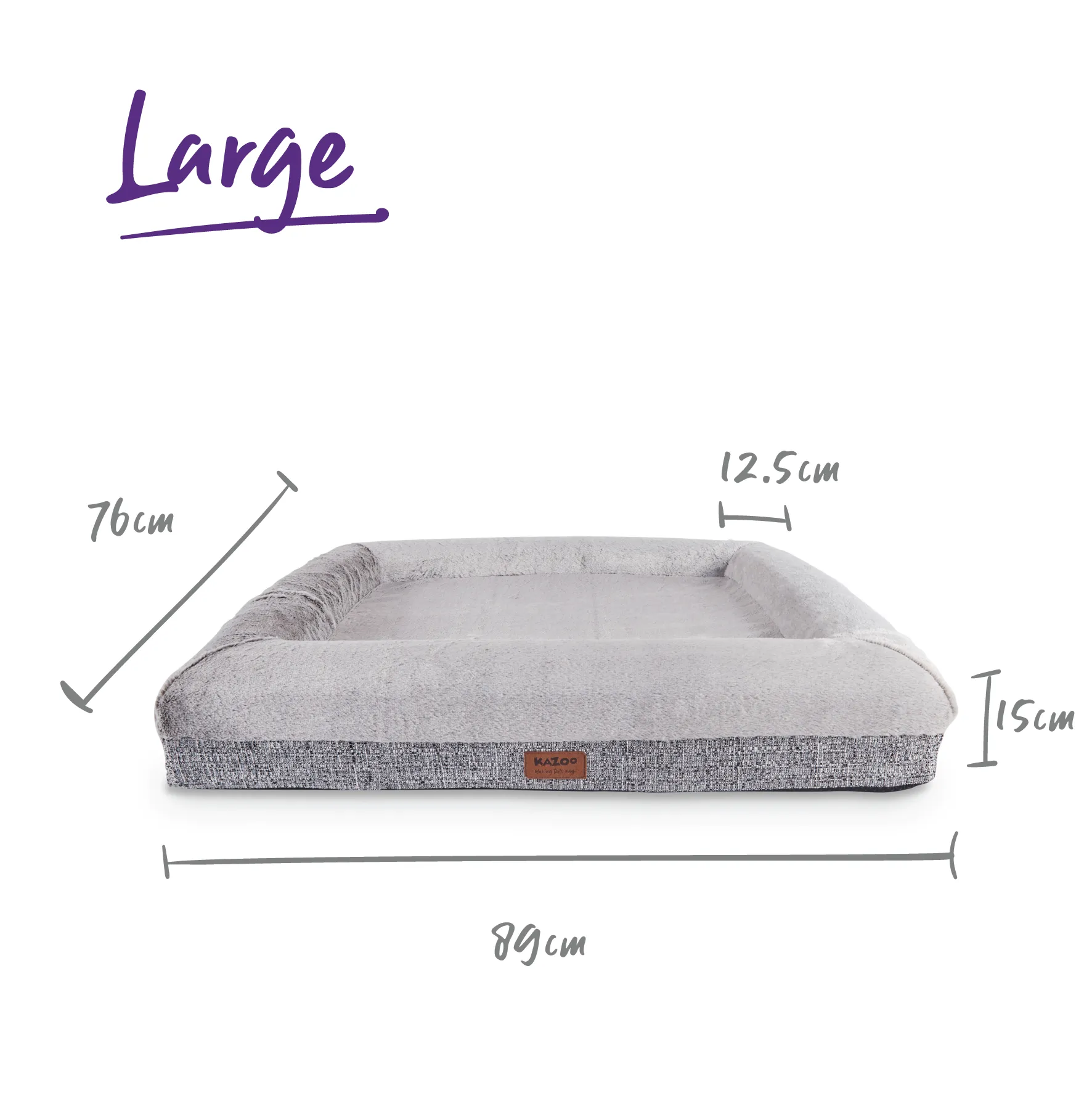 Wombat Plush Dog Bed