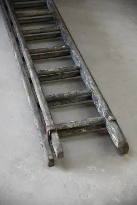 Wooden Rustic Pine Ladders