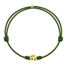 Year of the Rabbit Pine Cord Bracelet
