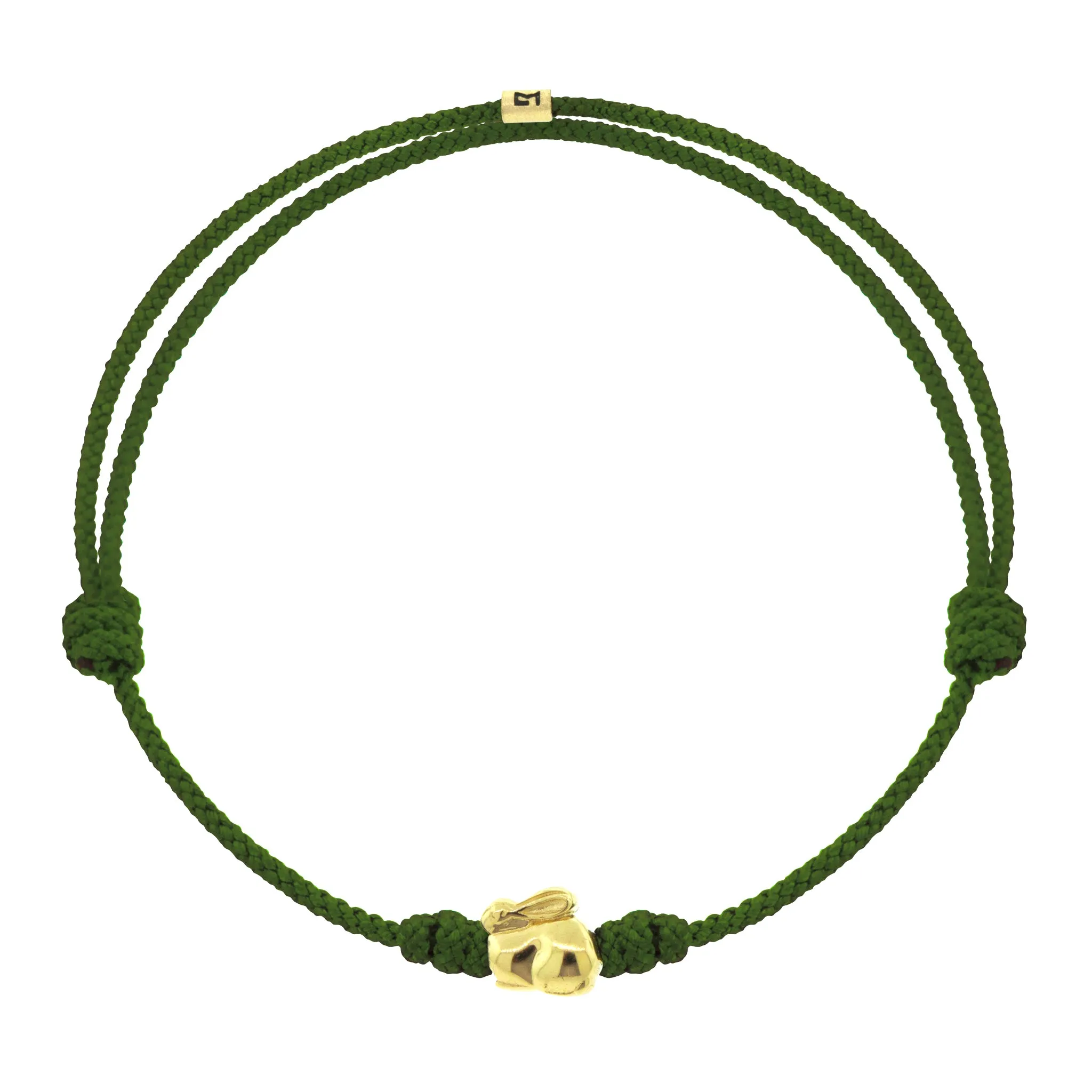 Year of the Rabbit Pine Cord Bracelet