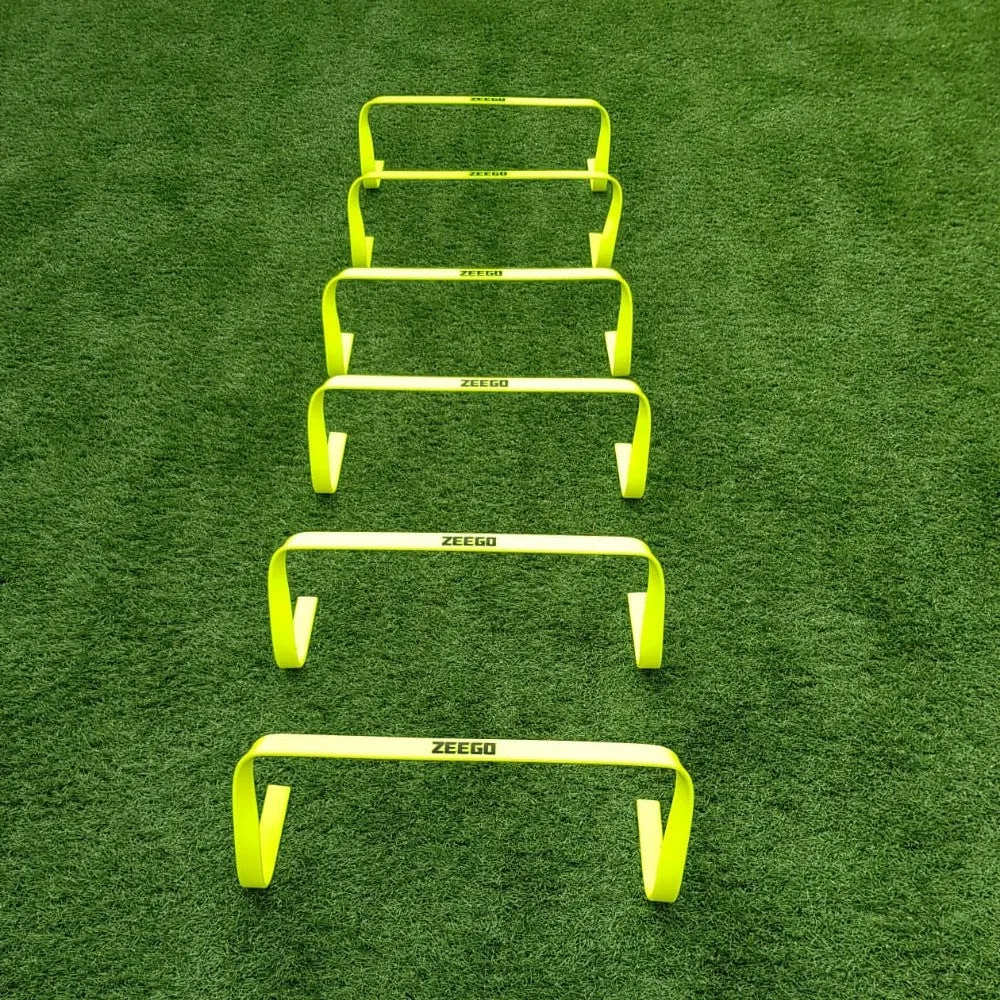 ZEEGO FLAT SPEED & AGILITY HURDLES (6 PACK)