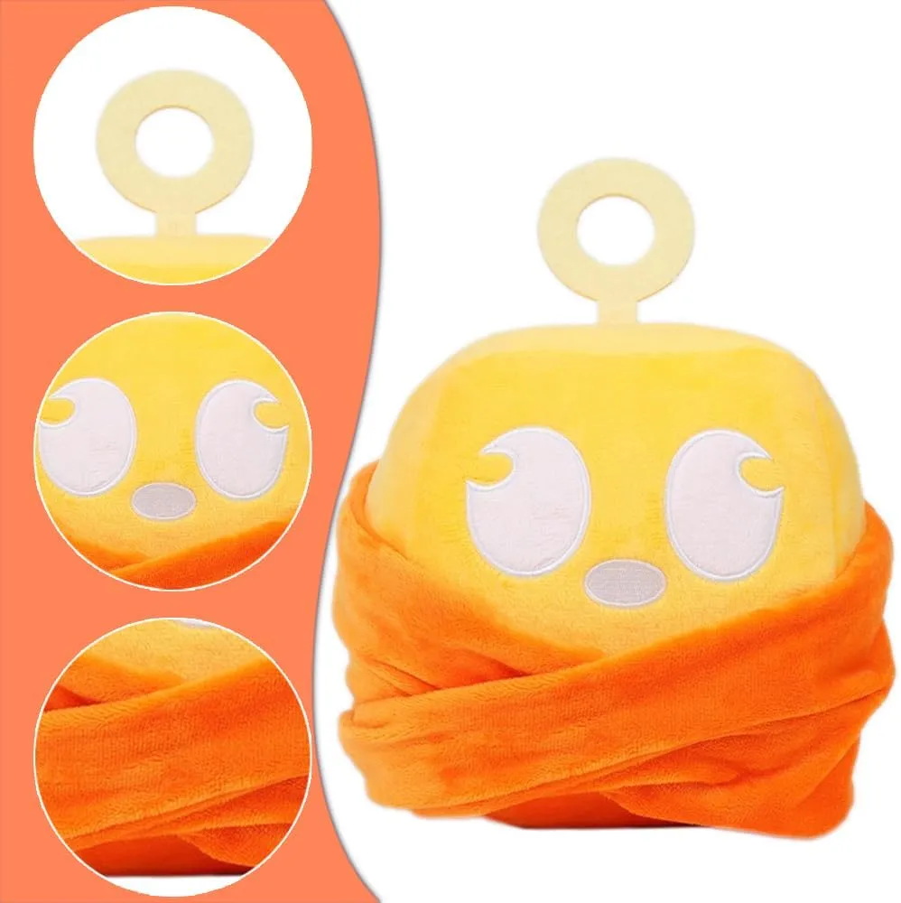 Zenitsu Blox Plush Toy Fruits Plush Toy Stuffed Toys Video Game Pillow for Kids Birthday Xmas Gift (Buddha)